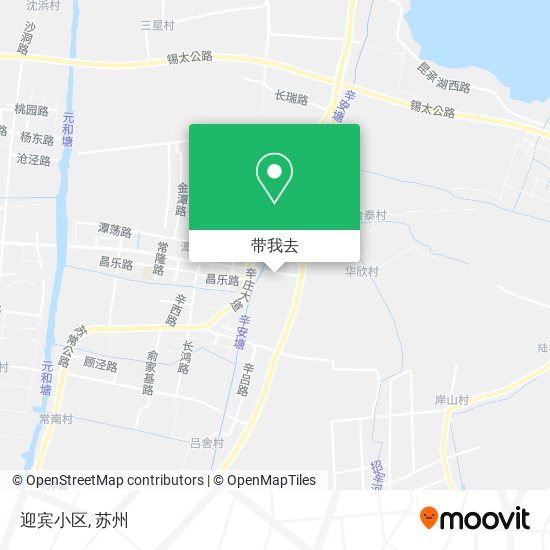 迎宾小区地图