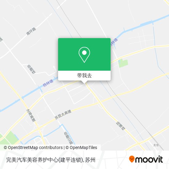 完美汽车美容养护中心(建平连锁)地图