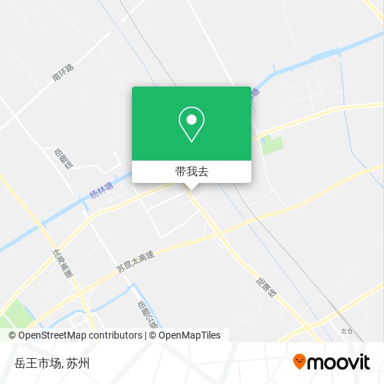 岳王市场地图
