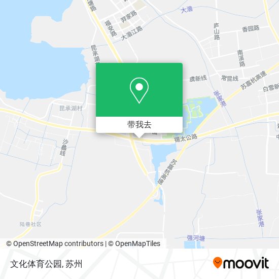 文化体育公园地图