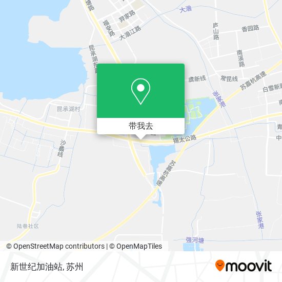 新世纪加油站地图