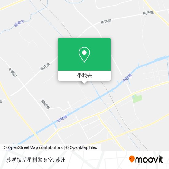 沙溪镇岳星村警务室地图