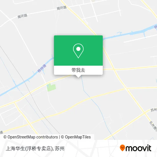 上海华生(浮桥专卖店)地图