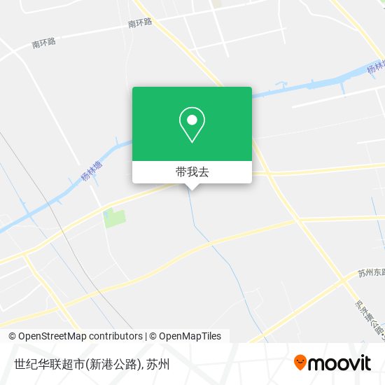 世纪华联超市(新港公路)地图