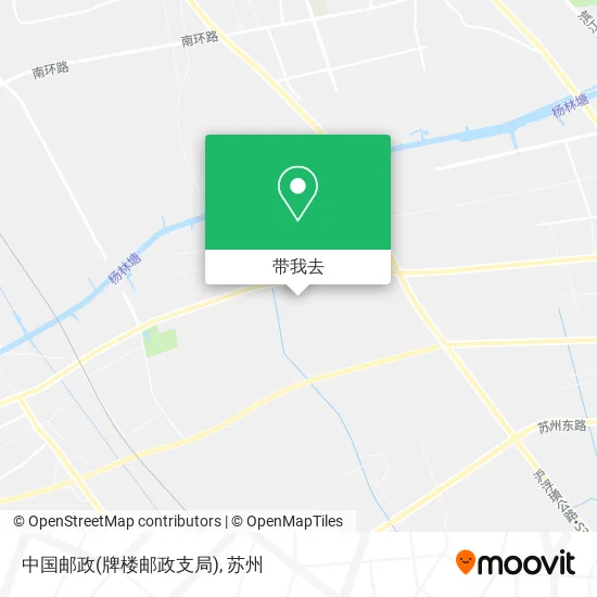 中国邮政(牌楼邮政支局)地图