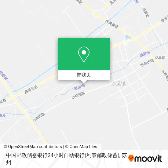 中国邮政储蓄银行24小时自助银行(利泰邮政储蓄)地图