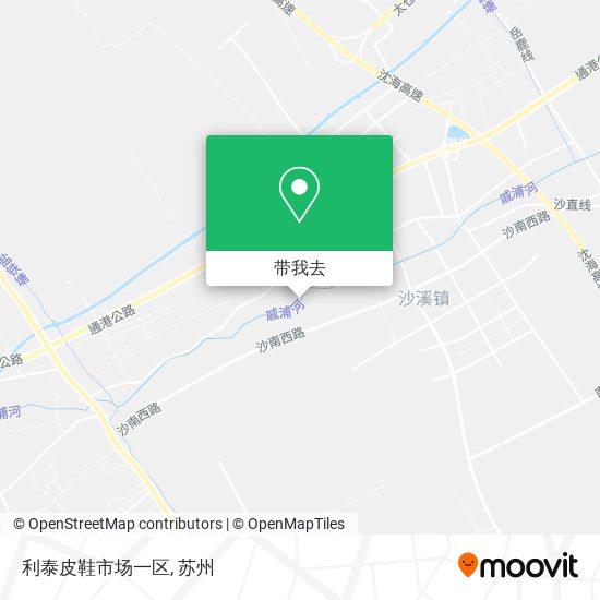 利泰皮鞋市场一区地图