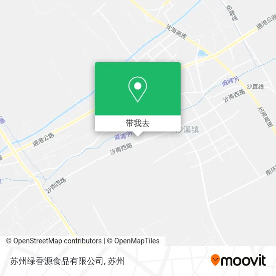 苏州绿香源食品有限公司地图