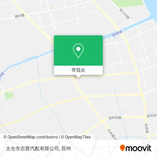 太仓市志普汽配有限公司地图