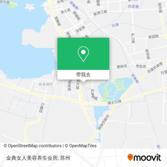 金典女人美容养生会所地图