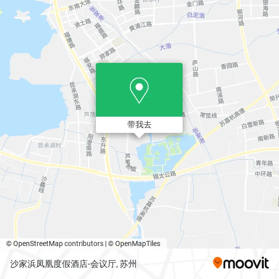 沙家浜凤凰度假酒店-会议厅地图