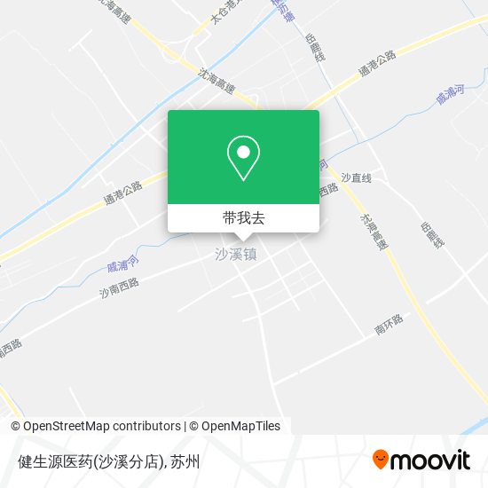 健生源医药(沙溪分店)地图