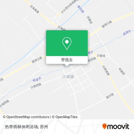 热带雨林休闲浴场地图