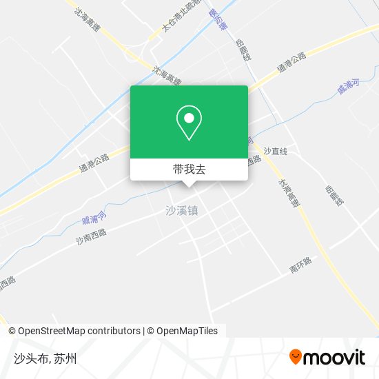 沙头布地图