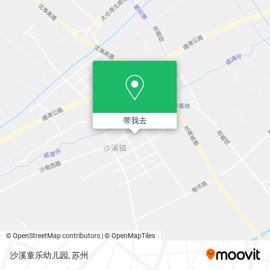 沙溪童乐幼儿园地图