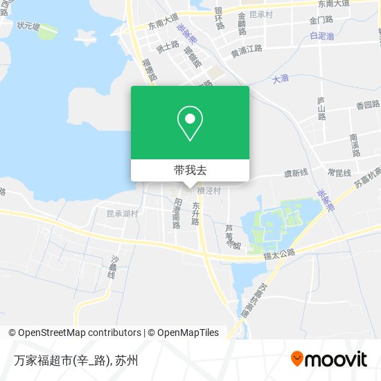 万家福超市(辛_路)地图