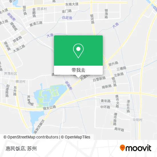 惠民饭店地图