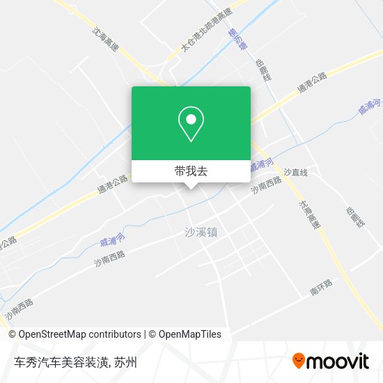 车秀汽车美容装潢地图