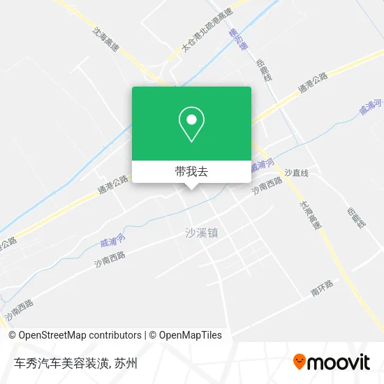 车秀汽车美容装潢地图