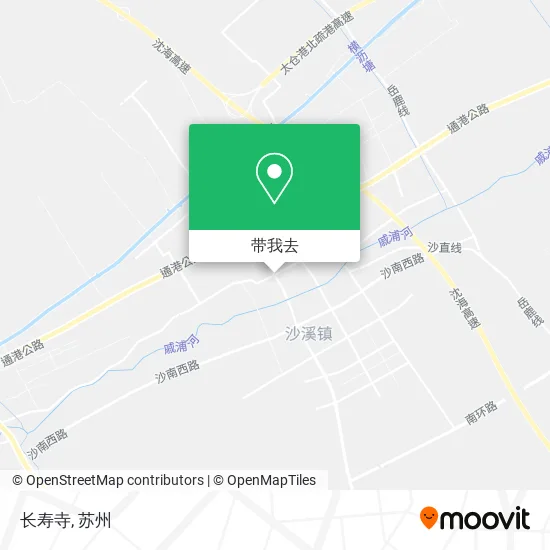 长寿寺地图