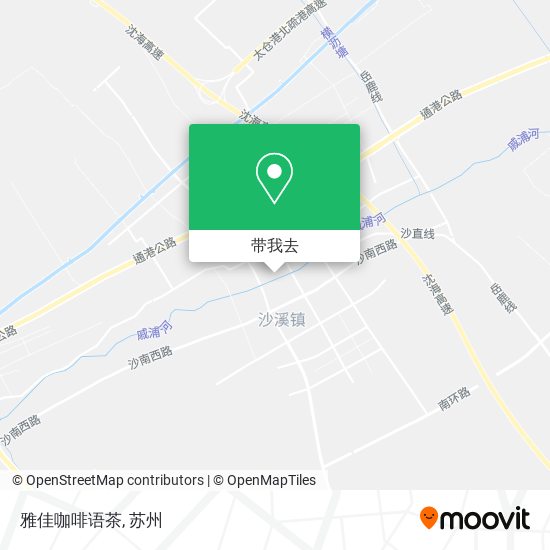 雅佳咖啡语茶地图