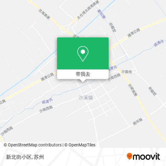 新北街小区地图