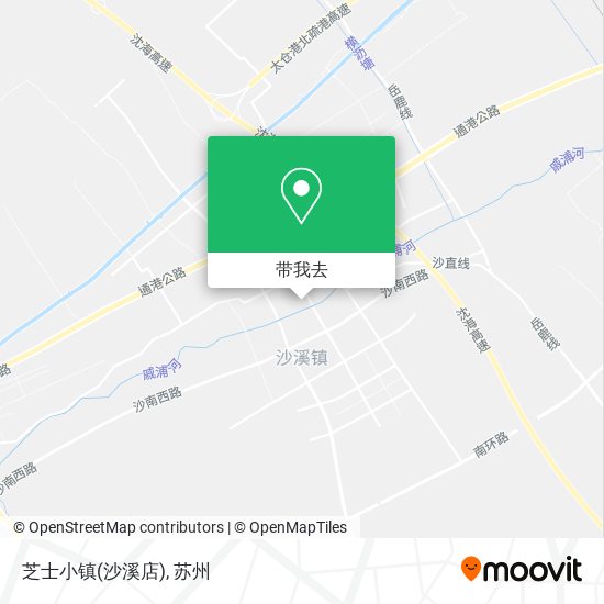 芝士小镇(沙溪店)地图