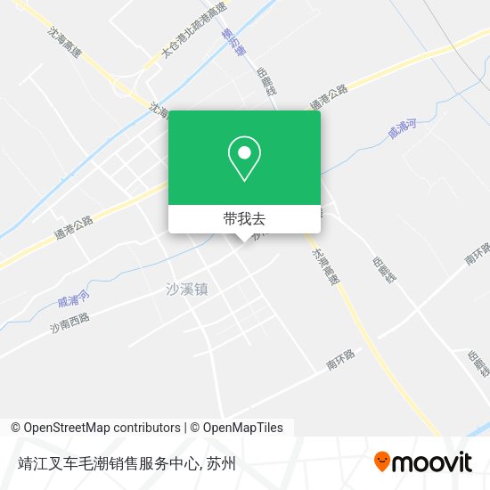 靖江叉车毛潮销售服务中心地图