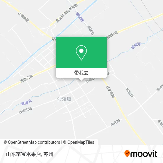 山东宗宝水果店地图
