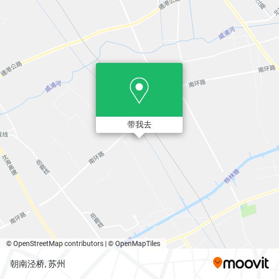 朝南泾桥地图