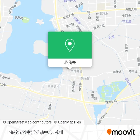 上海骏转沙家浜活动中心地图