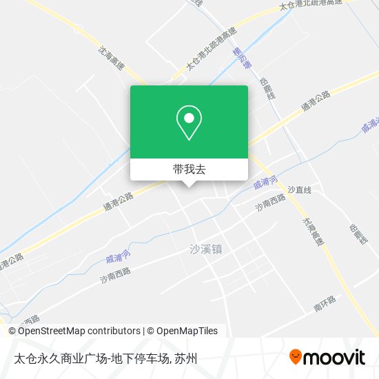 太仓永久商业广场-地下停车场地图