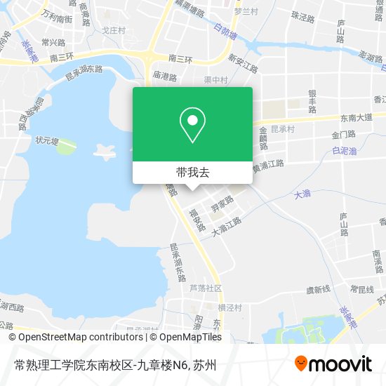 常熟理工学院东南校区-九章楼N6地图
