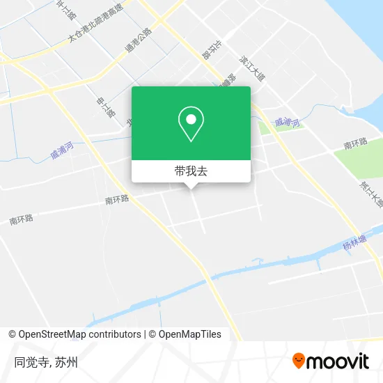同觉寺地图