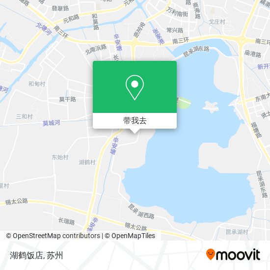 湖鹤饭店地图