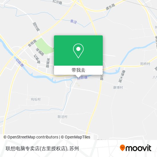 联想电脑专卖店(古里授权店)地图