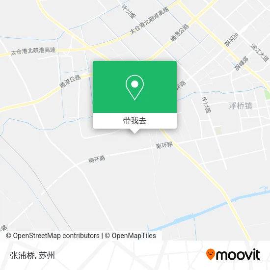 张浦桥地图