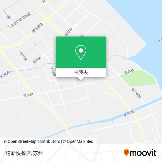 建新快餐店地图