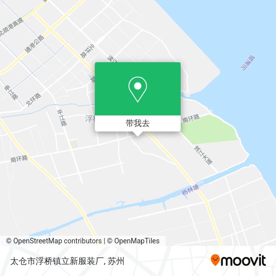 太仓市浮桥镇立新服装厂地图