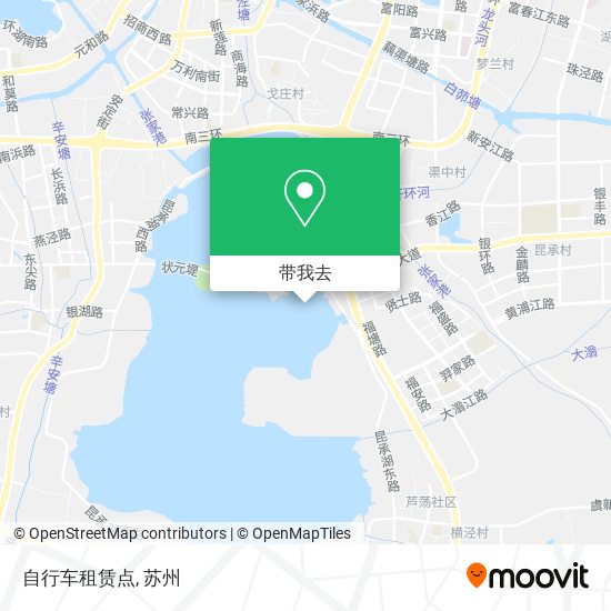 自行车租赁点地图