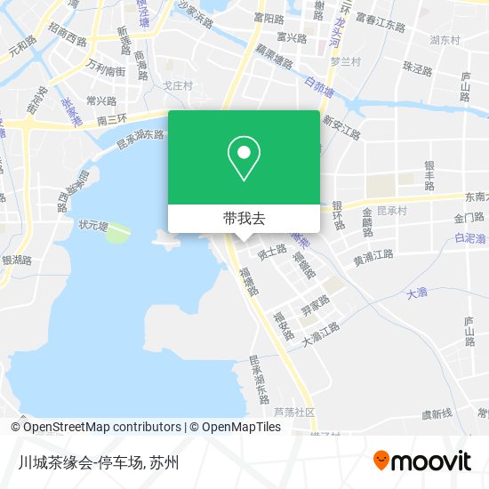 川城茶缘会-停车场地图