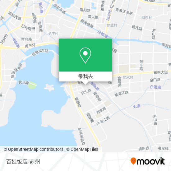 百姓饭店地图