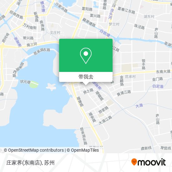 庄家界(东南店)地图