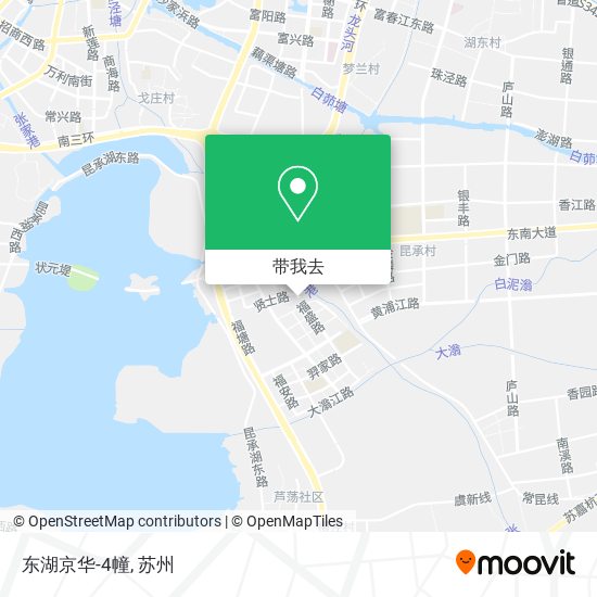 东湖京华-4幢地图