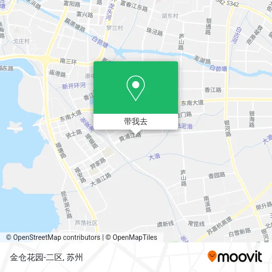金仓花园-二区地图