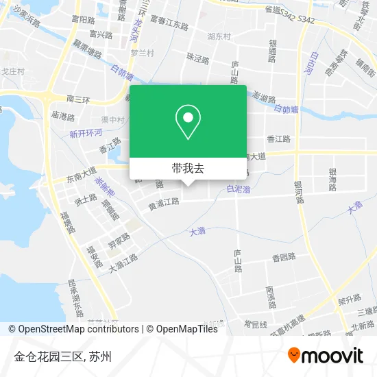 金仓花园三区地图