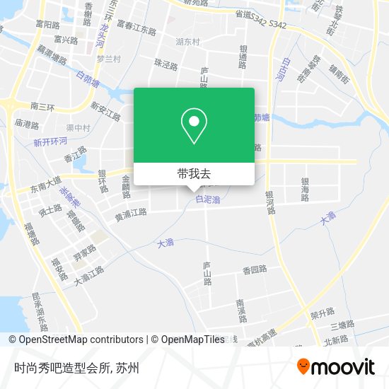 时尚秀吧造型会所地图
