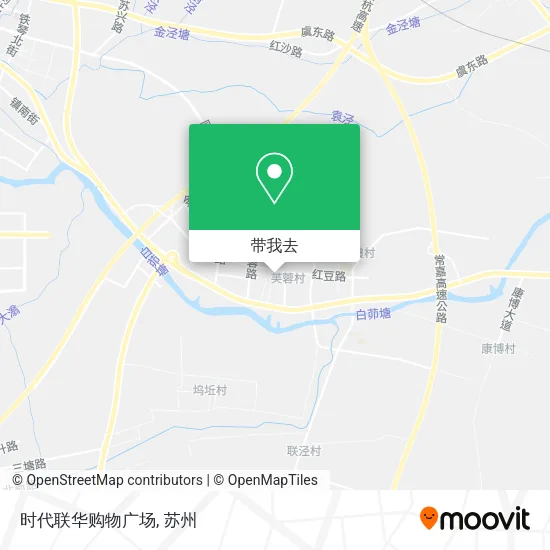 时代联华购物广场地图
