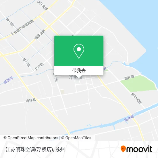 江苏明珠空调(浮桥店)地图