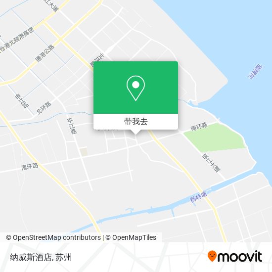 纳威斯酒店地图